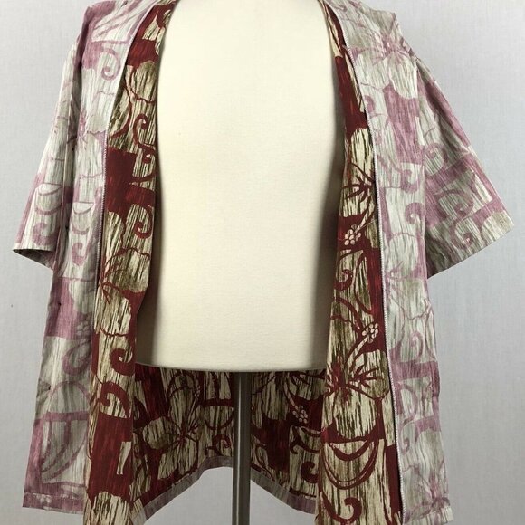 Hilo Hattie Hawaiian Shirt XL Reverse Print - Picture 11 of 12